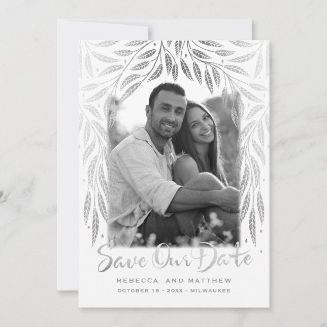 Under the Willows 3 Photo Save the Date (Front)