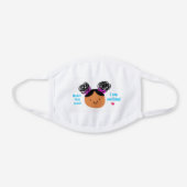 Under This Mask I Am Smiling face mask (Front)