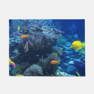 Under Water Ocean World And Summer Story Doormat