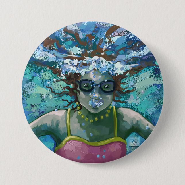 Under Water Swim Button (Front)