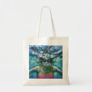 Under Water Swim Tote Bag