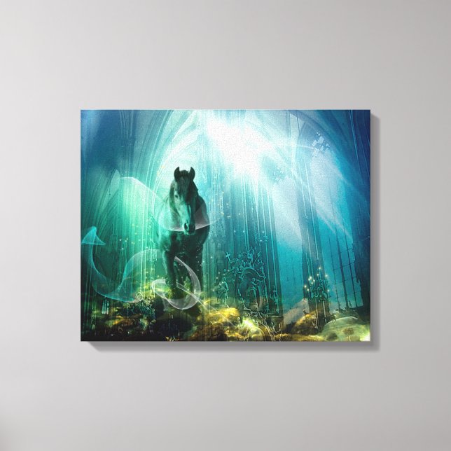 Under Water - Wrapped Canvas Print (Front)