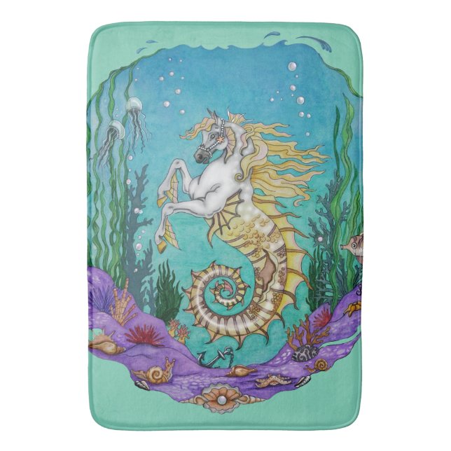 Under WaterHorse Bath Mat (Front Vertical)