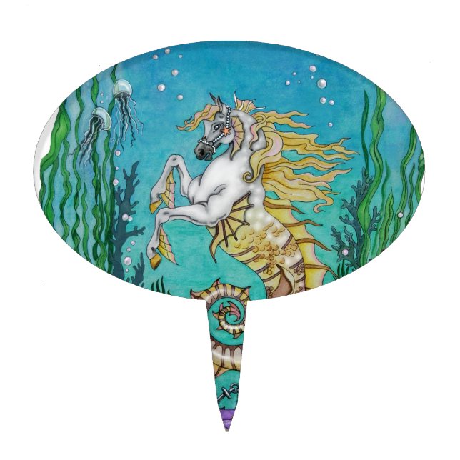 Under WaterHorse Cake Topper (Front)