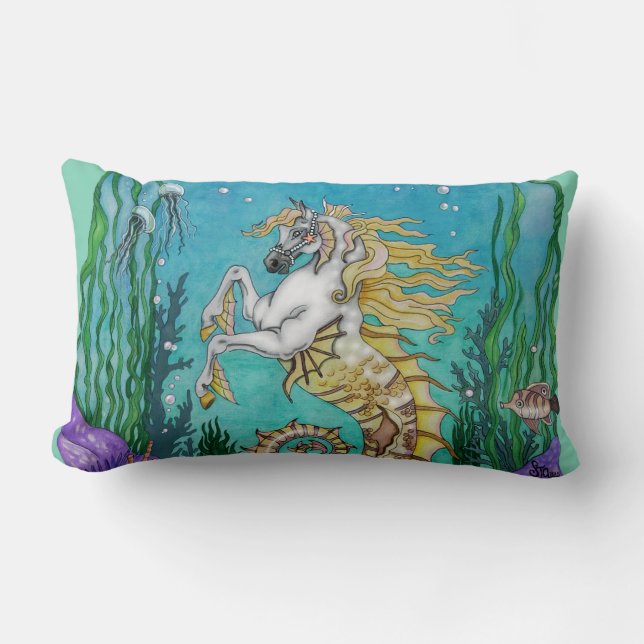 Under WaterHorse Lumbar Pillow (Front)