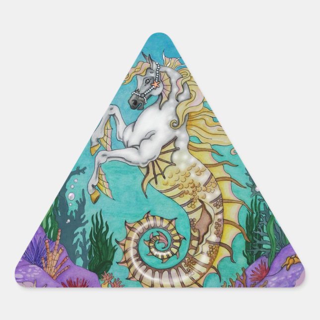 Under WaterHorse Triangle Sticker (Front)