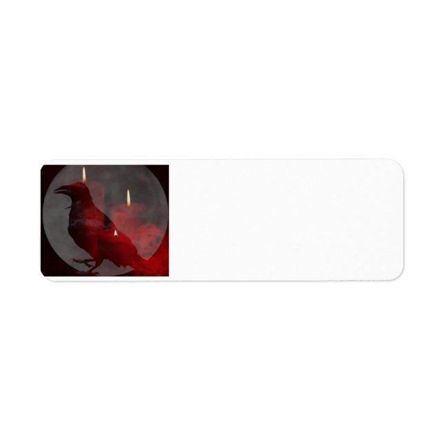 "Under Your Spell in Red" Label (Front)