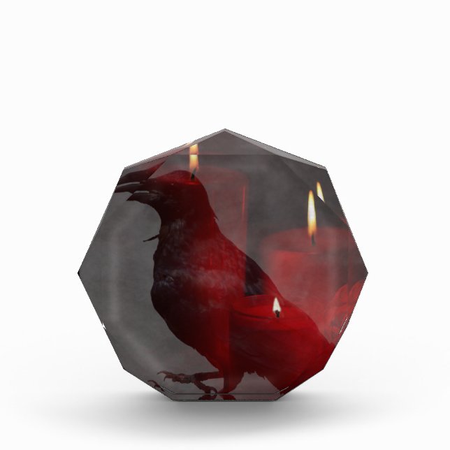 "Under Your Spell in Red" Photo Block (Front)