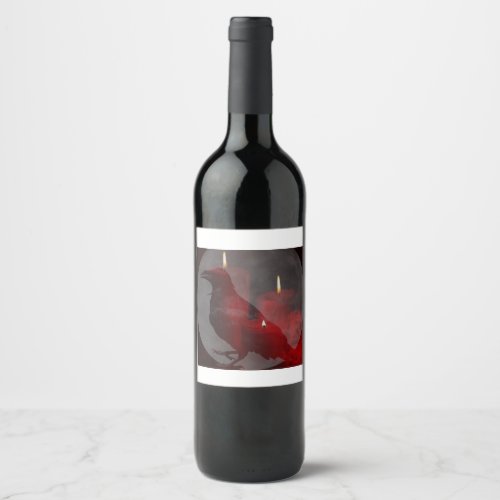 Under Your Spell in Red Wine Label