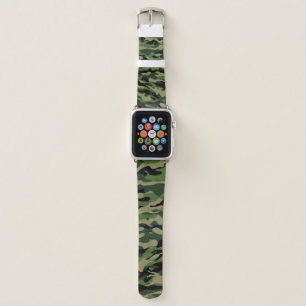 Undercover Camo Khaki Green Camouflage Apple Watch Band