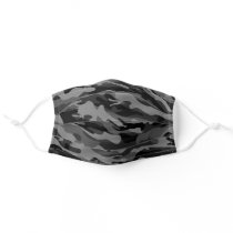 Undercover Gray Camouflage Cloth Face Mask Cover