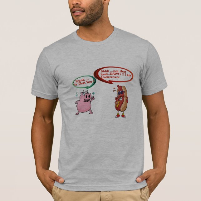 Undercover humor BBQ Lovers - Funny Dawg T-Shirt (Front)