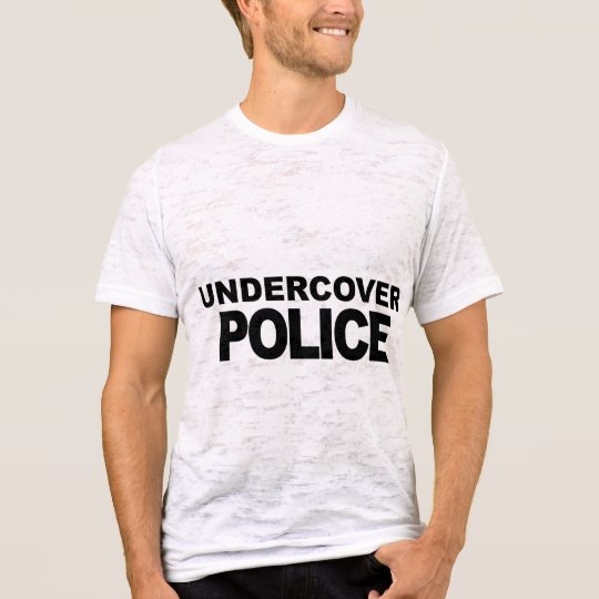 undercover police shirt