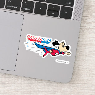 Underdog   Flying To The Rescue Sticker