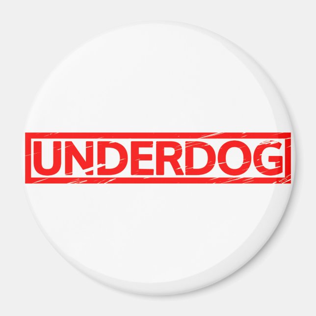 Underdog Stamp Magnet (Front)