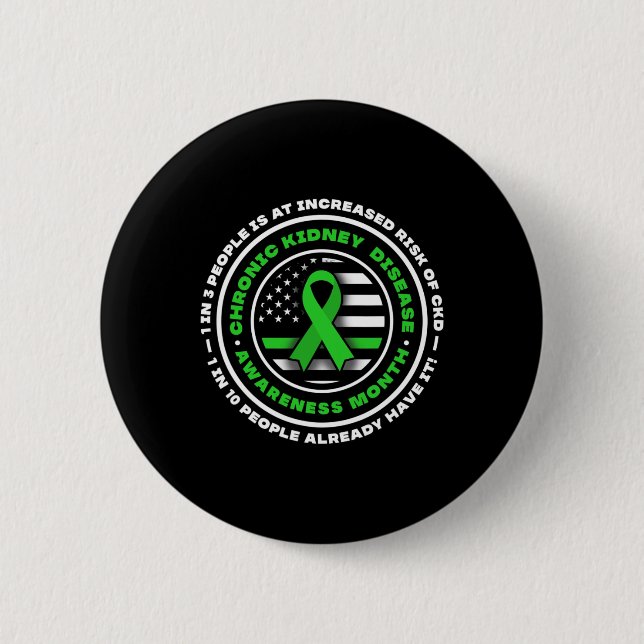 Underestimate A Woman With Only One Kidney Disease Button (Front)