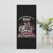 Underestimate Nurse Who Rides Motorcycle Biker (Standing Front)