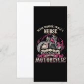 Underestimate Nurse Who Rides Motorcycle Biker (Front/Back)