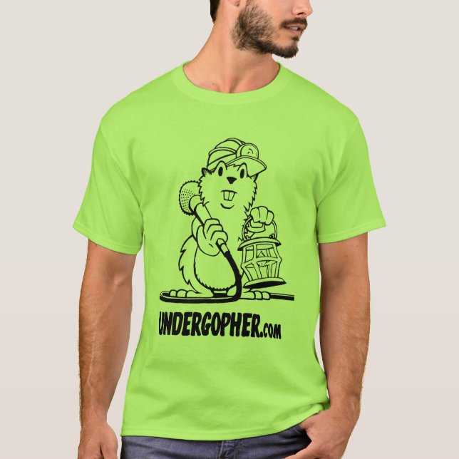 Undergopher Lime Shirt (Front)