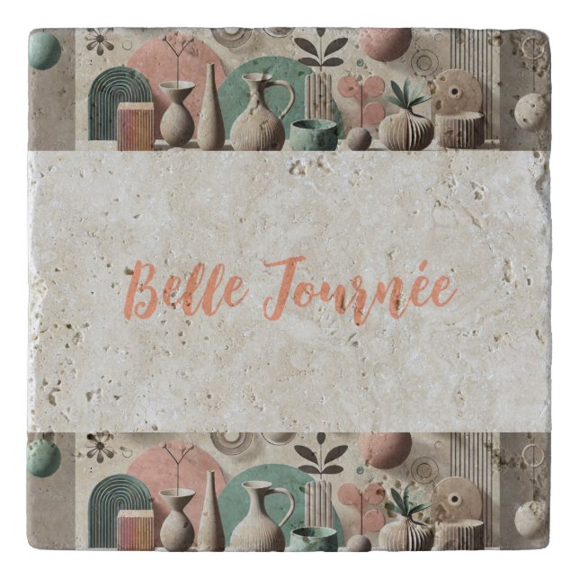 Underground Beautiful Day Trivet (Front)