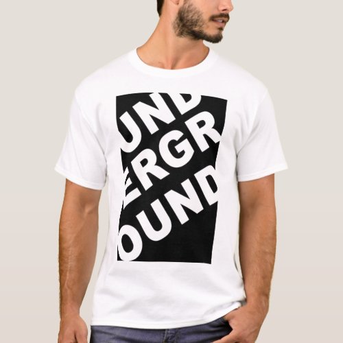 Underground club rave techno minimal house T_Shirt