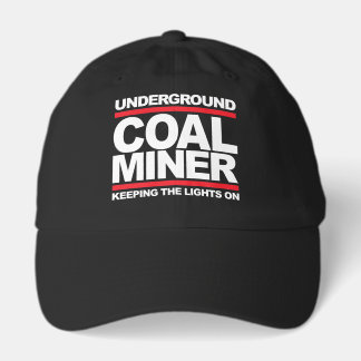UNDERGROUND COAL MINER HAT