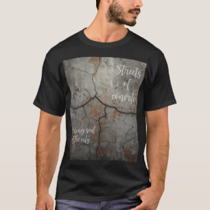 Underground Concrete Black Unisex T-shirt Street
