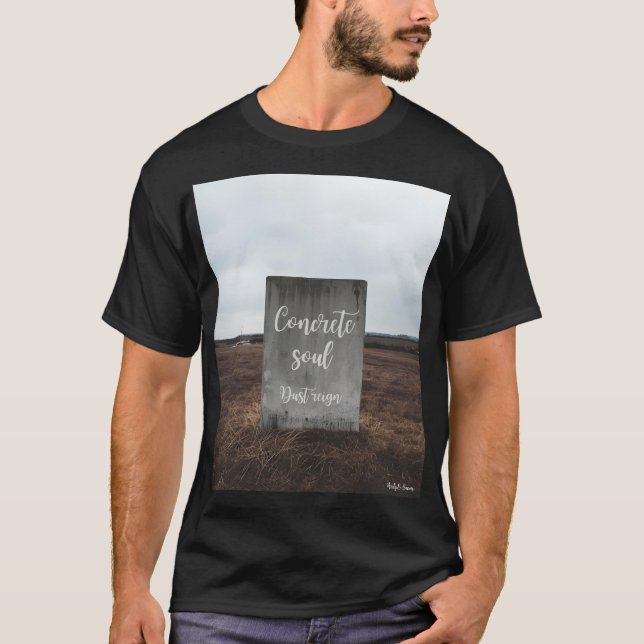 Underground concrete streetwear Black T-shirt (Front)