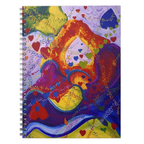 Underground – Crimson &amp; Iris Hearts Notebook