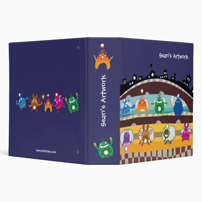 Underground Monsters 2 Binder (Background)