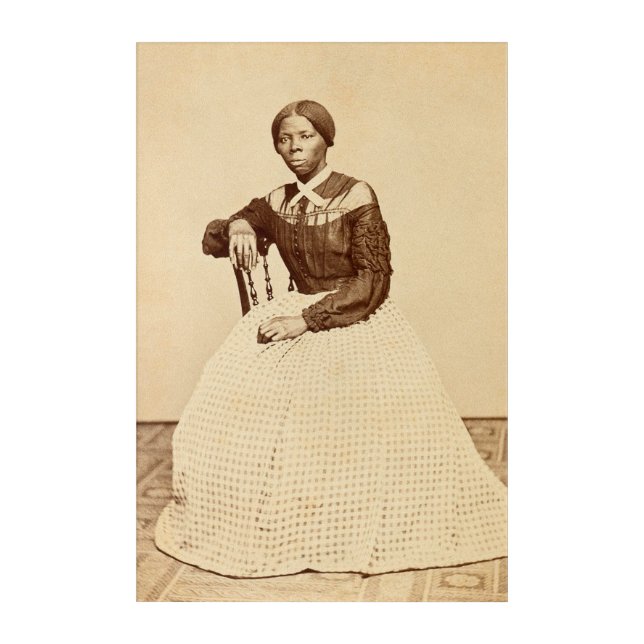 Underground Railroad Abolitionist Harriet Tubman  Acrylic Print (Front)