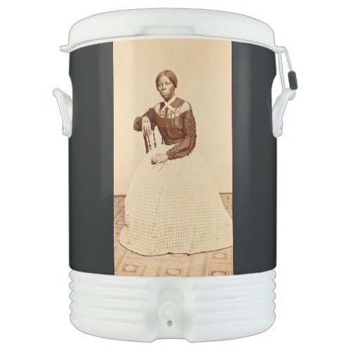 Underground Railroad Abolitionist Harriet Tubman  Beverage Cooler