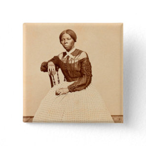 Underground Railroad Abolitionist Harriet Tubman  Button