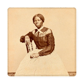 Underground Railroad Abolitionist Harriet Tubman  Coaster Set