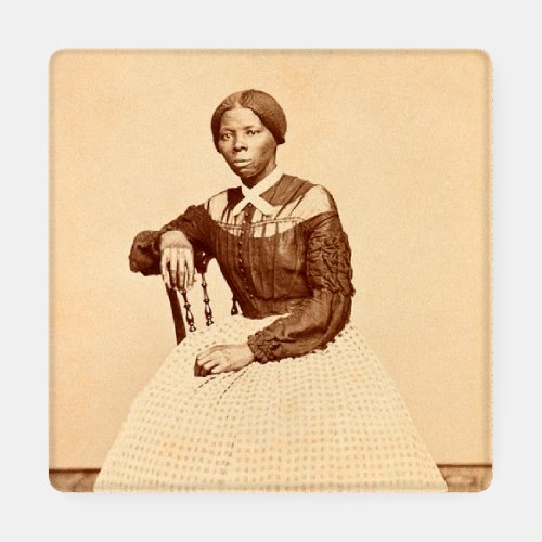 Underground Railroad Abolitionist Harriet Tubman  Coaster Set