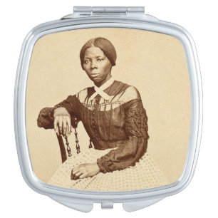 Underground Railroad Abolitionist Harriet Tubman Compact Mirror
