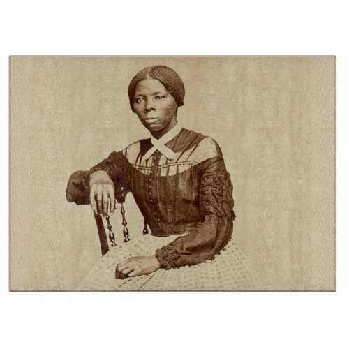 Underground Railroad Abolitionist Harriet Tubman  Cutting Board