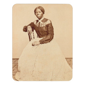 Underground Railroad Abolitionist Harriet Tubman  Door Sign