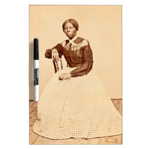 Underground Railroad Abolitionist Harriet Tubman  Dry Erase Board