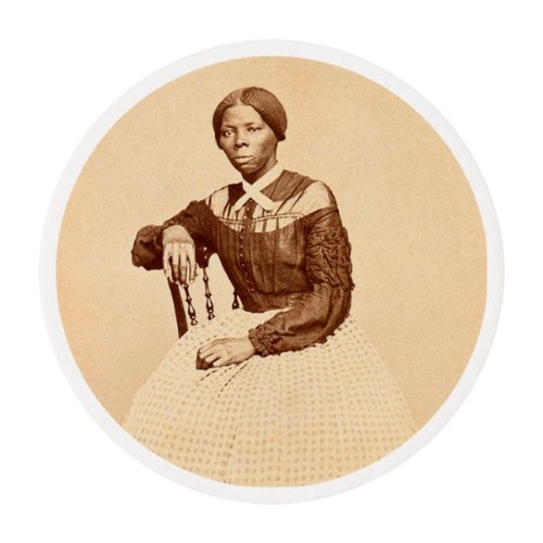 Underground Railroad Abolitionist Harriet Tubman  Edible Frosting Rounds