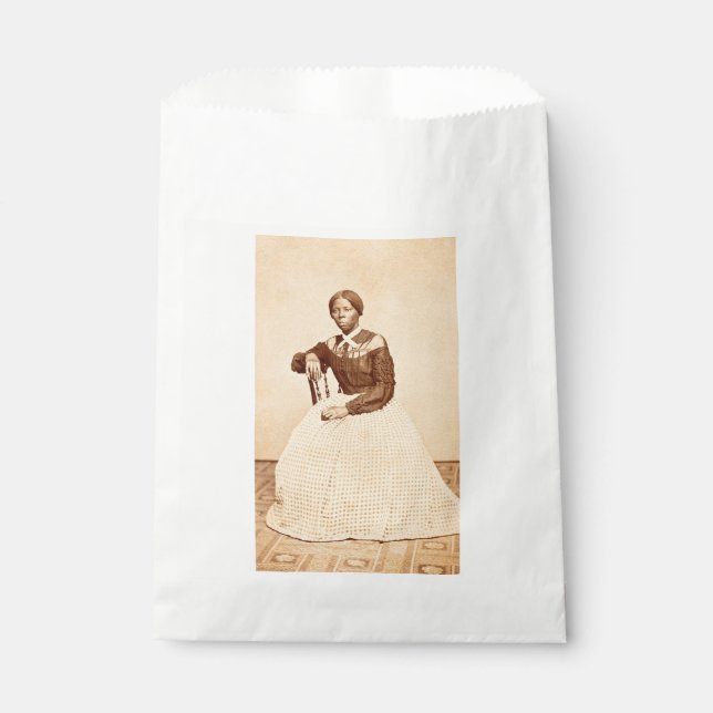 Underground Railroad Abolitionist Harriet Tubman  Favor Bag (Front)