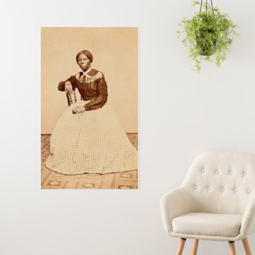 Underground Railroad Abolitionist Harriet Tubman  Foam Board