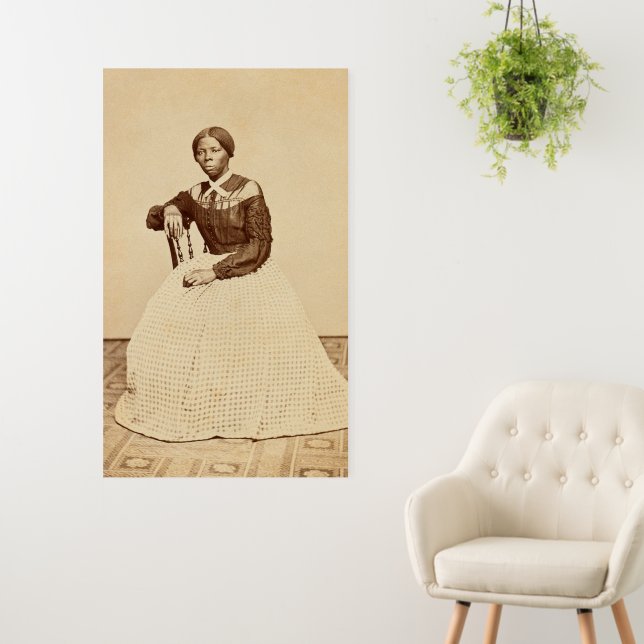 Underground Railroad Abolitionist Harriet Tubman  Foam Board (In Situ (Wall))