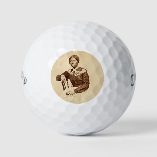 Underground Railroad Abolitionist Harriet Tubman  Golf Balls