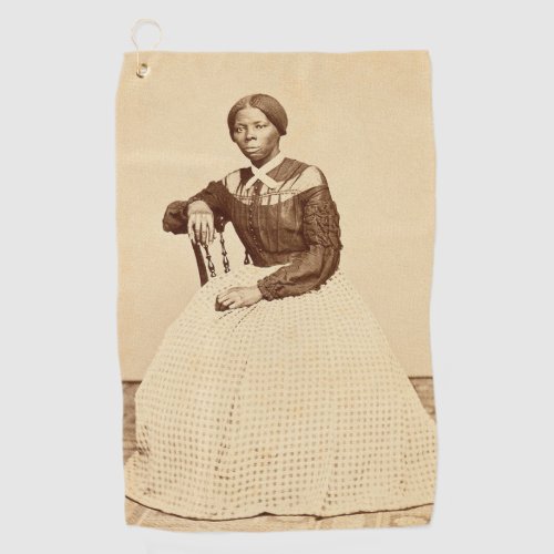 Underground Railroad Abolitionist Harriet Tubman  Golf Towel
