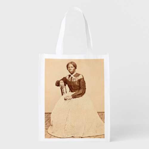 Underground Railroad Abolitionist Harriet Tubman  Grocery Bag