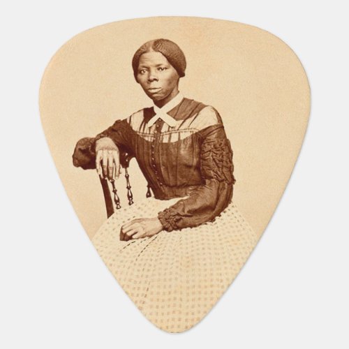 Underground Railroad Abolitionist Harriet Tubman  Guitar Pick