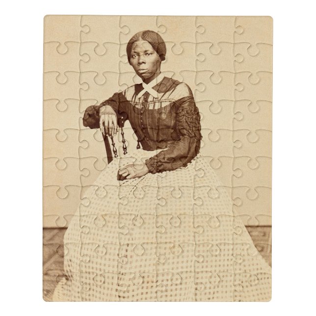 Underground Railroad Abolitionist Harriet Tubman  Jigsaw Puzzle (Puzzle Vertical)