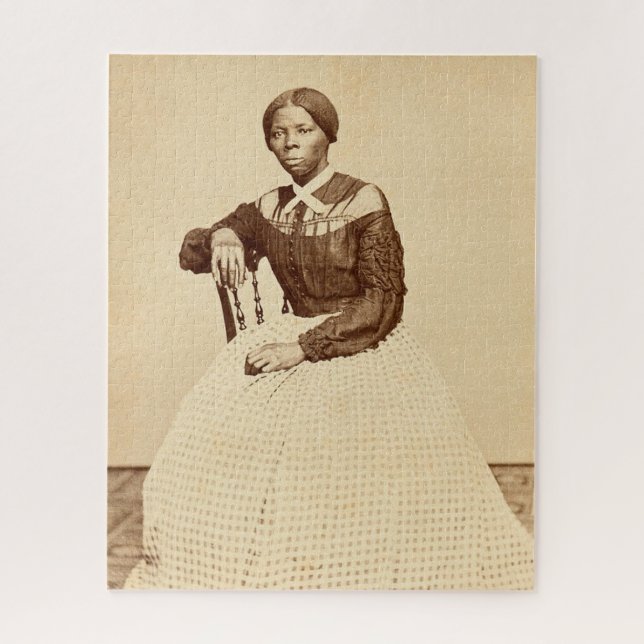 Underground Railroad Abolitionist Harriet Tubman  Jigsaw Puzzle (Vertical)