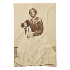 Underground Railroad Abolitionist Harriet Tubman  Kitchen Towel